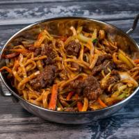 Beef Lo Mein · Flour noodle, delicately boiled and stir-fried.