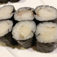 Yellowtail Roll · yellowtail wrapped with seaweed