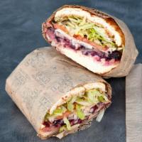 19. Going Home for Thanksgiving Sandwich · Turkey, cranberry, sriracha and cheddar.