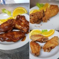  Party Wings 8PCS BONE IN ·  Have some wings to snack on!!  8PC MEAL. These are bone in traditional style wings and choo...