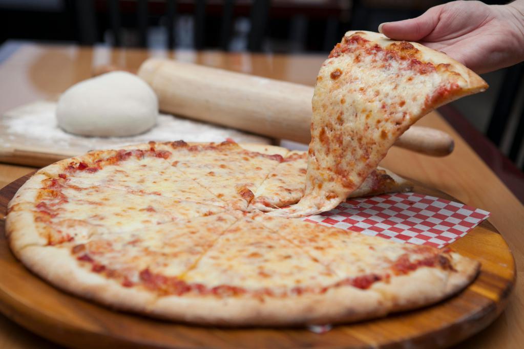 Cheese Pizza · Add toppings for an additional charge.