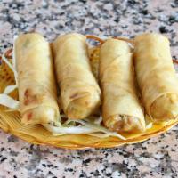 1. Two Piece Vegetable Egg Rolls · 
