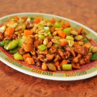 C5. Kung Pao Chicken · Hot and spicy.
