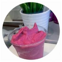 Triple Berry Smoothie · Blueberry, raspberry, strawberry and non-fat yogurt. 