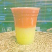 Sunrise in Miami Juice · Orange, carrot and ginger.