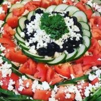 Veggie Delight Salad (Veggies Only) · Choice of 6 veggies and dressing.