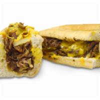 Zella's Famous Philly · Grilled Onions & Cheeze Whiz