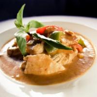 Salmon Curry · We've combined the best of the Northwest and Thailand to create this delectable dish of salm...