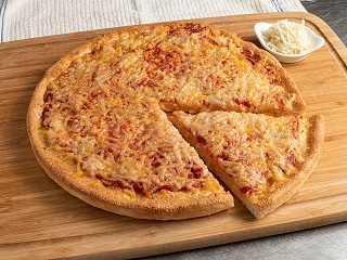 Vegan Create Your Own Pizza · Sarpino's traditional pan pizza is baked to perfection with Daiya Mozzarella cheese and your choice of the freshest vegan ingredients.