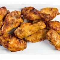 BBQ Chicken Wings · A full pound of oven-roasted chicken wings tossed in our tangy BBQ sauce and baked to perfec...