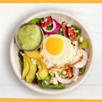 Side Hudson (gf) · organic baby greens, smoked bacon, blue cheese, organic sunny side egg, avocado, organic gra...