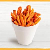 Side Organic Sweet Fries (gf,v) · organic sweet potatoes (330 cal)