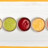 Add Some Sauces (gf) · choose from our array of artisanal sauces (60-335 cal)