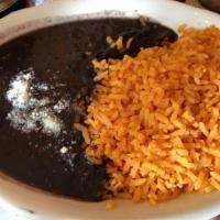 Rice and Beans Plate · Choice of black or pinto beans
