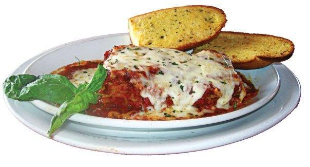 Lasagna · Choice of: beef, sausage, chicken, or spinach.