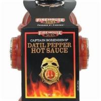 Fire Hydrant Hot Sauce Bottle · 