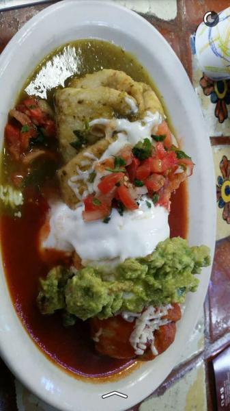 Chimichanga Super Burrito · Your choice of fresh seasoned steak, chicken, carnitas, al pastor or vegetarian, wrapped in a tortilla of your choice, with rice, beans, pico de gallo, cheese, sour cream and guacamole