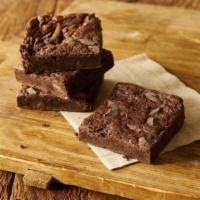 Peruvian Chocolate Manifesto Brownie · Rich, dense chocolate brownie with sustainable-sourced Peruvian chocolate.