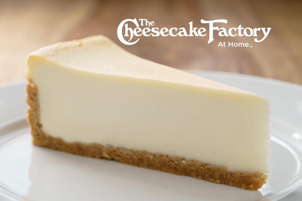 Original Cheesecake  · A slice of Cheesecake Factory’s famous original and creamy cheesecake with a graham cracker crust.