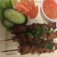 22. Com Thit Nuong · Charbroiled marinated pork over rice.