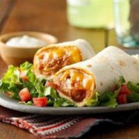 Bean and Cheese Burrito · Black or pinto beans and cheese.