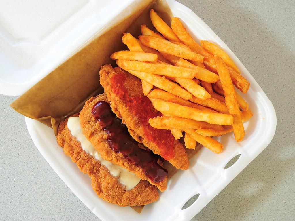Chicken Finger and Fries · 
