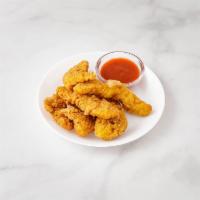 Combo Platter · Chicken fingers, Buffalo wings, mozzarella sticks and potato skins. No substitutions