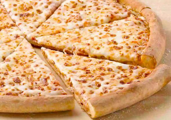 Cheese Pizza · Our pizza made from fresh dough and your choice of special sauce, homemade tomato sauce, fresh homemade white sauce or BBQ sauce. Pizza is topped with 100% real cheese.