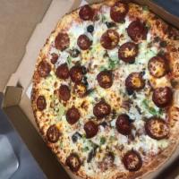 Large Pizzas Deal · 2 large pizzas with 2 toppings.
