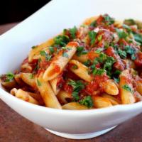 Penne with Meat Sauce · 