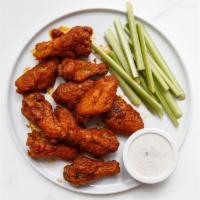 10 Wings · Comes with celery