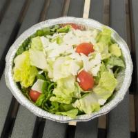 Caesar Salad · Romaine lettuce, cherry tomatoes and Parmesan cheese.