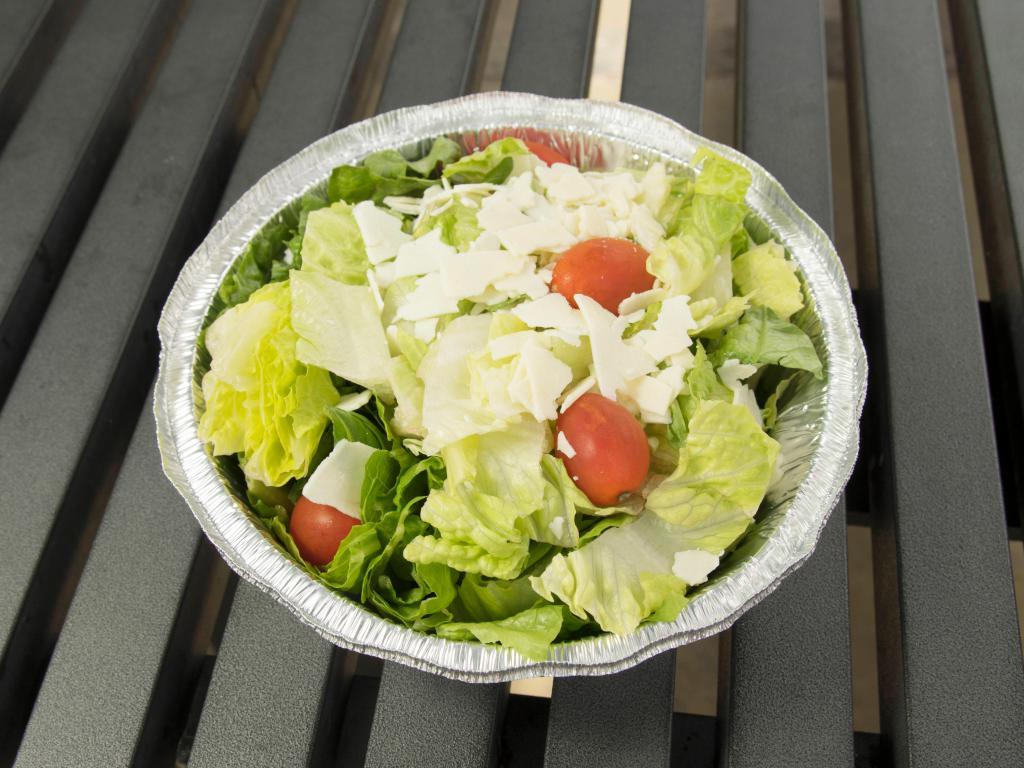 Caesar Salad · Romaine lettuce, cherry tomatoes and Parmesan cheese.