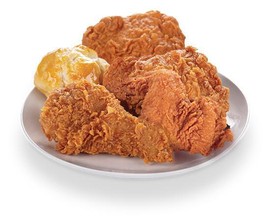 4 Piece Chicken Meal Deal · Includes 1 biscuit.
Dark chicken