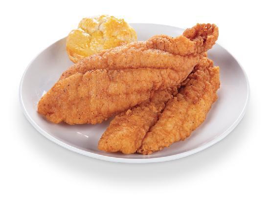 Fried Fish Meal Deal · Includes 1 biscuit.