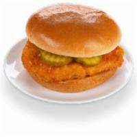 Krispy Chicken Sandwich · With this Chicken Sandwich, you’ll finally get everything you’ve ever wanted in a sandwich –...