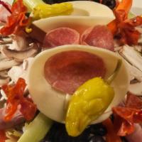 Antipasto Salad · Served with 2 sides of dressing.
