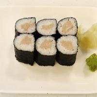 Yellowtail* Roll · Fresh yellowtail* and rice rolled in seaweed.
