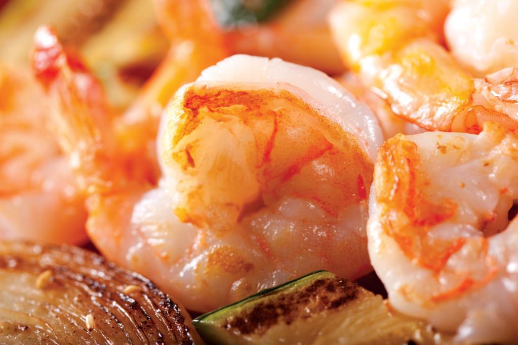 Kid's Shrimp · Hibachi shrimp grilled with butter and lemon.