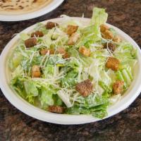 Caesar Salad · Comes with pita bread & house dressing.