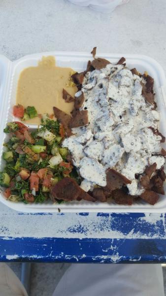 4. Gyro Plate · Beef and lamb.