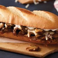 Steak and Cheese Sub · Steak, mushrooms, mayo and our 3-cheese blend.