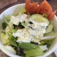 Garden Salad · Please specify the dressing of your choice
Ranch, thousand island, Italian, Blue Cheese, oil...
