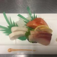 Sashimi Appetizer · 6​ pieces of assorted filets of raw fish.