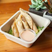 Taquitos · Shredded chicken or beef.