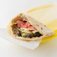 Classic Sandwich (Vegetarian) · Falafel and Hummus: served in a pita pocket with lettuce, tomatoes, onion, and tahineh sauce