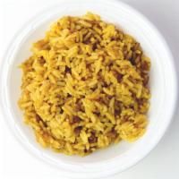 Seasoned Rice · Made with our own blend of spices