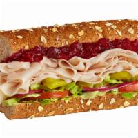 #5 Turkey & Cranberry · Turkey with whole berry sauce and mayo, served Togo's Style