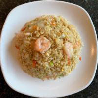 Shrimp Fried Rice · Japanese fried rice made with shrimp and vegetables