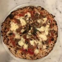 Salsiccia e Funghi Pizza (Sausage & Mushroom) 12